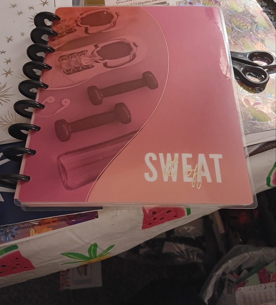 Fitness happy planner plus stickers
